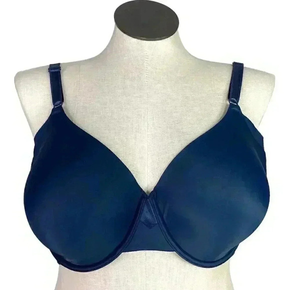 Warners Simply Perfect Women 42D Smoothing Underwire Full-Figure Contour Bra - Picture 1 of 9